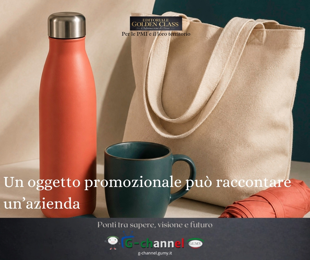 Un oggetto promozionale può raccontare un’azienda